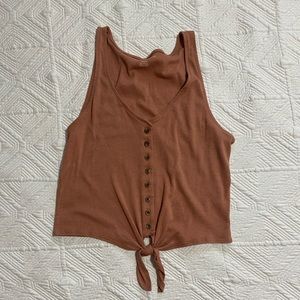 Button up tank
